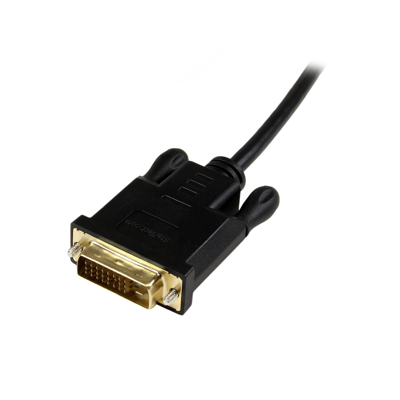 StarTech MDP2DVIMM3BS 3ft (0.9m) mDP 1.2 to DVI-D Single Link Cable